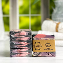 Load image into Gallery viewer, Black Raspberry Vanilla Artisan Soap