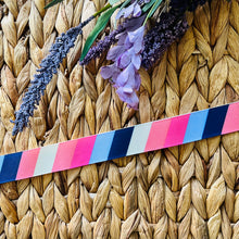 Load image into Gallery viewer, Diagonal Multi Colored Non-slip Headband