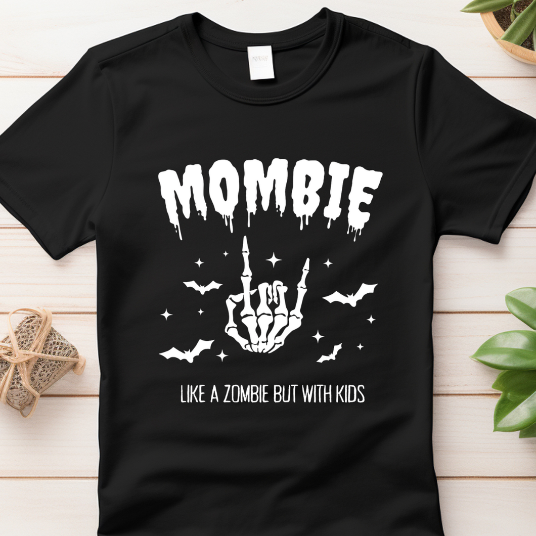 Mombie Black T-Shirt