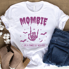 Load image into Gallery viewer, Mombie White T-Shirt