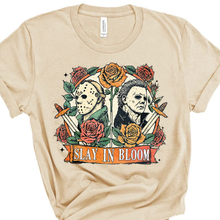 Load image into Gallery viewer, Slay in Bloom Horror T-Shirt