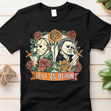 Load image into Gallery viewer, Slay in Bloom Horror T-Shirt