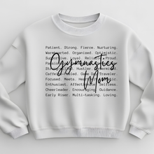 Load image into Gallery viewer, Gymnastics Script Crewneck