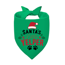 Load image into Gallery viewer, Dog Christmas Bandana