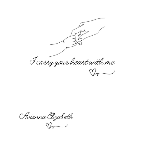 Infant, Pregnancy, Child Loss T-Shirt- WITHOUT Personalization