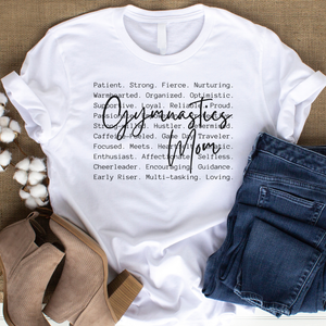 Gymnastics Mom Script T-Shirt