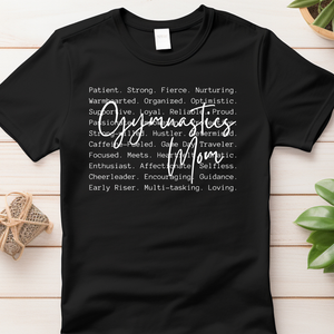 Gymnastics Mom Script T-Shirt