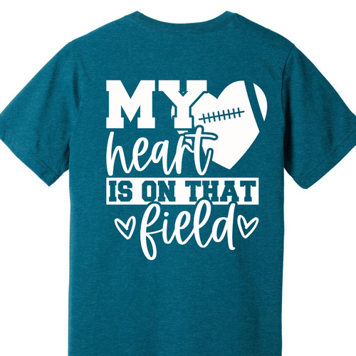 Football - Heart on the Field T-Shirt