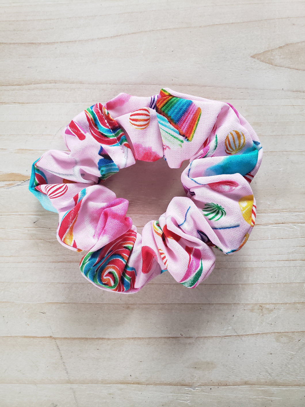Cotton Candy Scrunchie