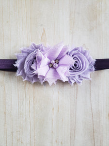 Infant Headband- Lavished Lavender