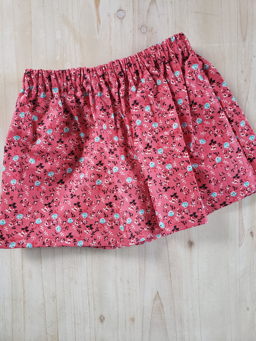Spring Floral Skirt -Rosey