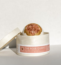 Load image into Gallery viewer, Rose Quartz Heart Bath Bomb