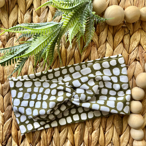 Alligator Twist Knot Turban Headband
