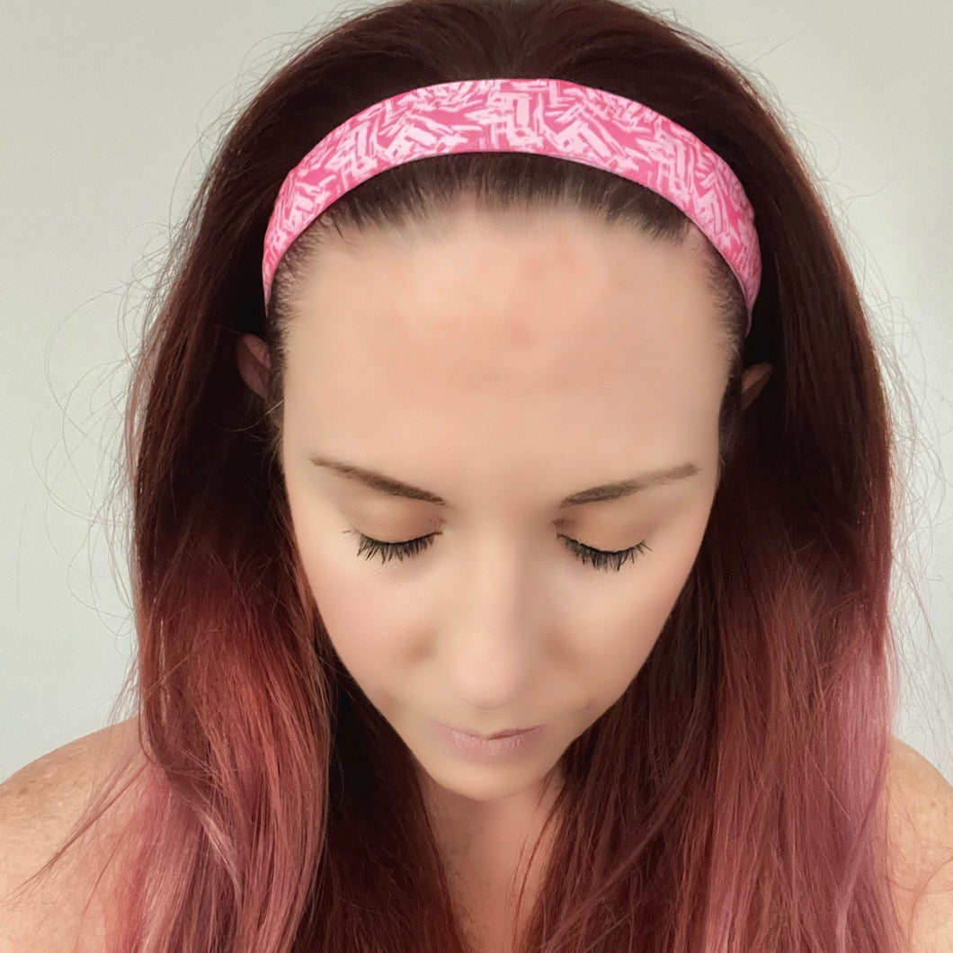 Bubble Gum Non-Slip Headband