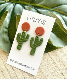 Desert Cactus Earrings