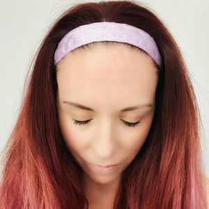 Lilac Shiny Non-Slip Headband