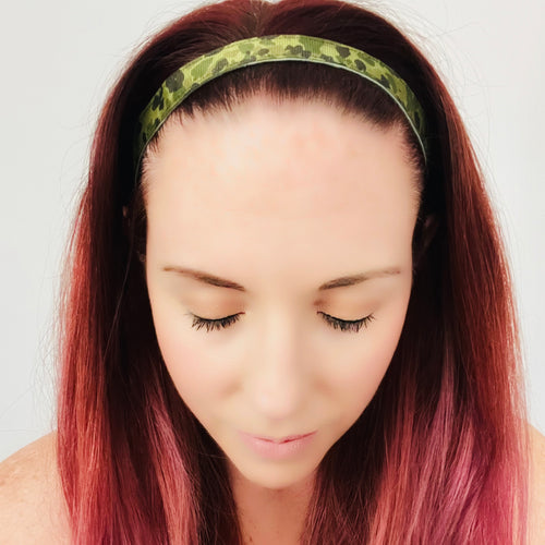 Camo  Non -Slip Velvet Headband