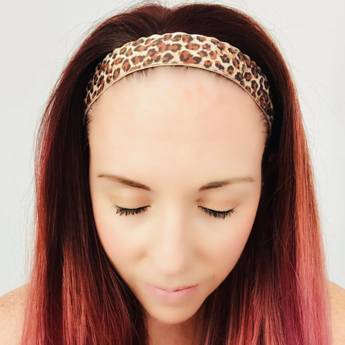 Cheetah Non-Slip Velvet Headband