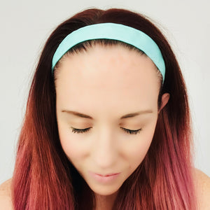 Robin Egg Blue Non-Slip Headband