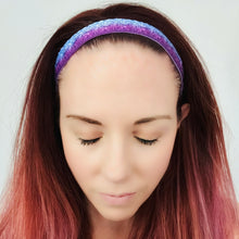 Load image into Gallery viewer, Purple &amp; Blue Wave None-Slip Headband